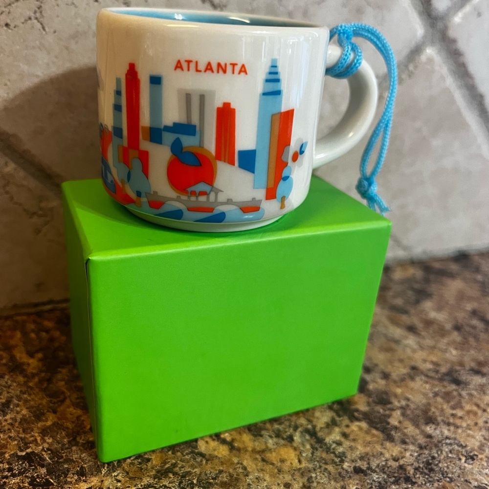 STARBUCKS “you are here” ornament Atlanta. - Picture 4 of 10